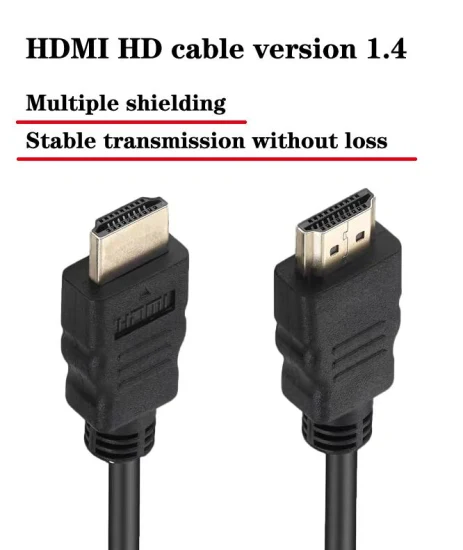 Cable de HDMI HDMI que moldea el cable plateado oro de los datos HDMI de la velocidad de la alta definición, 4K 1080P